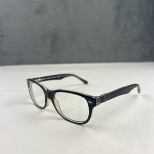 RAY BAN KIDS RB 1555 3529 48/16/125 Black FLEX HINGE EYEGLASSES - FRAMES ONLY